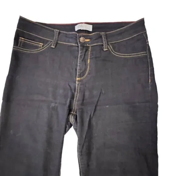 CELLO Women's Stretch Jeggings Skinny Jeans Size 13 Dark Wash Mid Rise Casual‎ - Picture 2 of 13